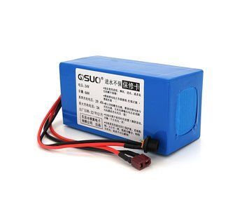 Акумуляторна батарея літієва QiSuo 24V 8A з елементами Li-ion 18650, DC: 5.5x2.1мама + роз'єм T-2HQмама U_29591 фото