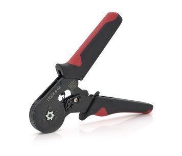 Крімпер CINLINELE HCS8 6-6A для обтиску кабельного накінечника, red + набір кабельних наконечників U_23257 фото