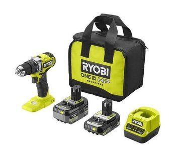 Шуруповерт-дрель аккумуляторный ONE+ HP RPD18C-242S 18В 1х2А&middot;ч 1х4А&middot;ч ЗУ 54Нм 450&middot;1700об&middot;хв 1кг сумка Ryobi RC_5133004983 фото