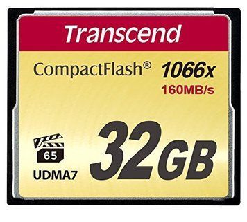 Карта памяти Transcend 1000x CompactFlash (Ultimate) [TS32GCF1000] RC_TS32GCF1000 фото