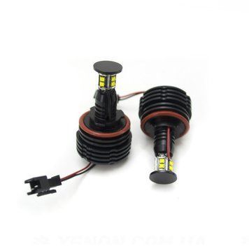 LED маркер Galaxy BMW E92,E93,E70 H8 білий 2*40w KL_1394 фото