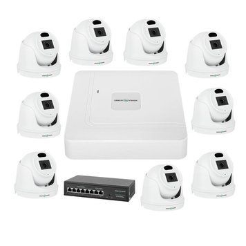 Комплект видеонаблюдения на 9 камер&nbsp;GV-IP-K-W72/09 3MP LP_22862 фото
