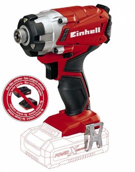 Шурупокрут ударний Einhell TE-CI 18&middot;1 Li Solo 18В 140Нм 0-2300об/хв 1.8кг RC_4510034 фото