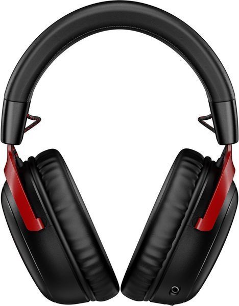 Гарнітура ігрова HyperX Cloud III, WL/USB-A/USB-C, чорно-червоний RC_77Z46AA фото