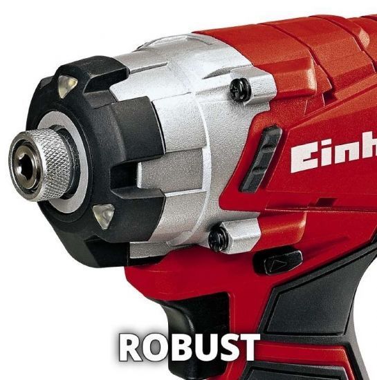 Шурупокрут ударний Einhell TE-CI 18&middot;1 Li Solo 18В 140Нм 0-2300об/хв 1.8кг RC_4510034 фото
