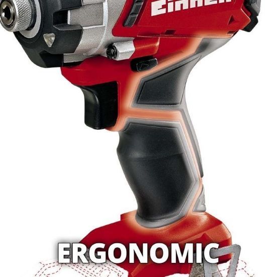 Шурупокрут ударний Einhell TE-CI 18&middot;1 Li Solo 18В 140Нм 0-2300об/хв 1.8кг RC_4510034 фото