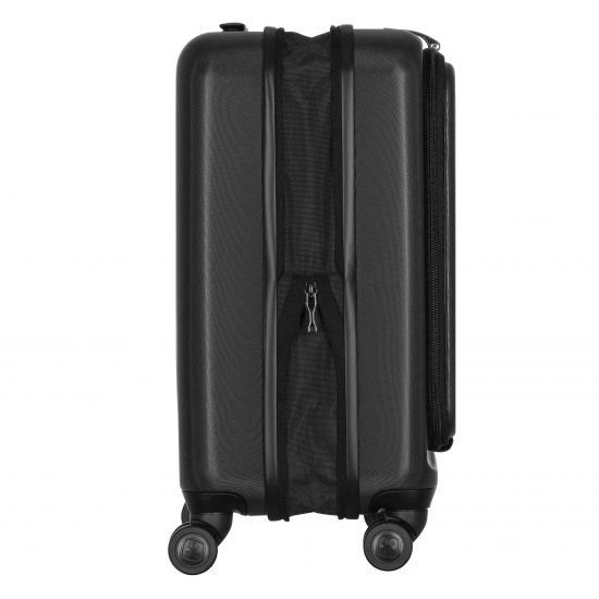 Валіза Wenger Skyon Hardside Carry-On, мала, з відсіком для н/б 16", полікарбонат, TSA, 4 колеса, розширення, USB, чорний RC_653563 фото