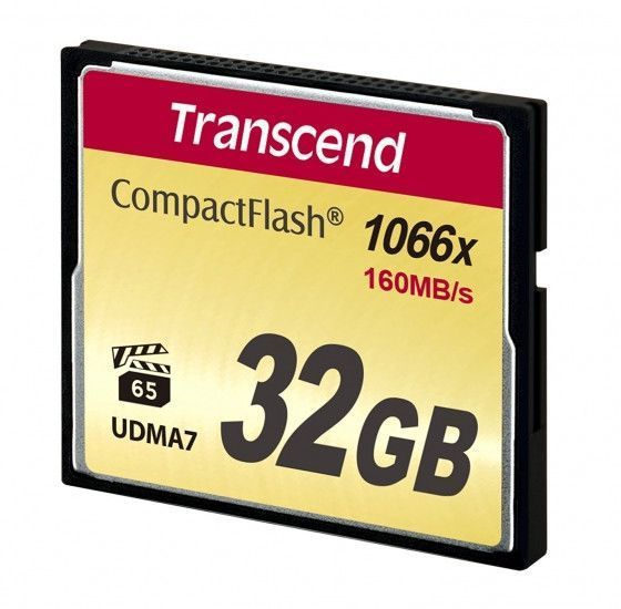 Карта памяти Transcend 1000x CompactFlash (Ultimate) [TS32GCF1000] RC_TS32GCF1000 фото