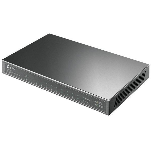 Комутатор TP-LINK TL-SG1210P 8xGE (8xPoE), 1xSFP, 63Вт, Некерований RC_TL-SG1210P фото