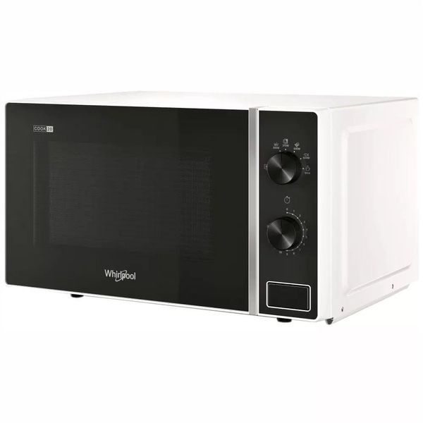 Мікрохвильова піч Whirlpool, 20л, мех. керуючий, 700Вт, білий RC_MWP101W фото