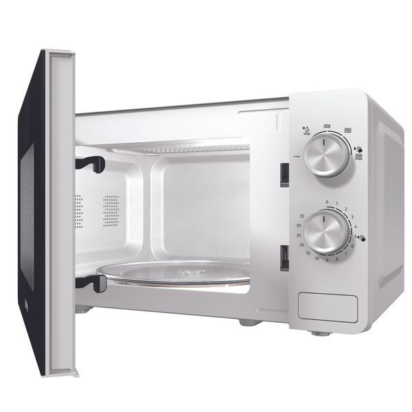 Gorenje Мікрохвильова піч, 17л, хутро. кер., 700Вт, білий RC_MO17E1W фото