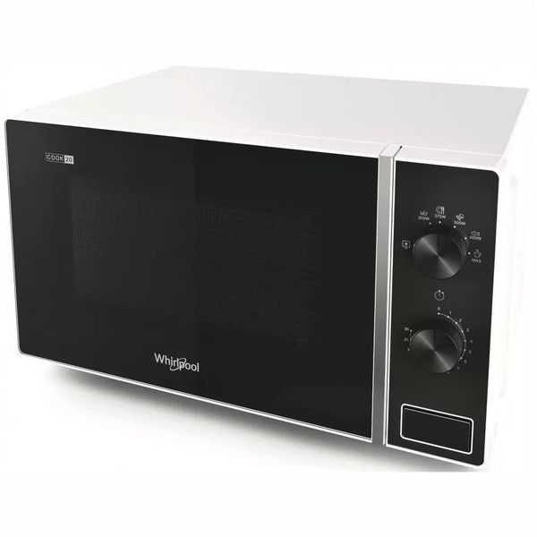 Мікрохвильова піч Whirlpool, 20л, мех. керуючий, 700Вт, білий RC_MWP101W фото