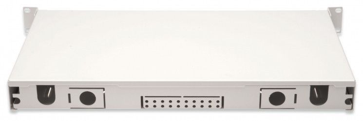 Оптична панель DIGITUS 19' 1U, 12xLC duplex, incl, Splice Cass, OS2 Color Pigtails, Adapter RC_DN-96331/9 фото