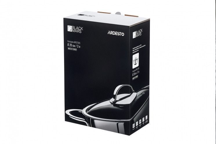 Каструлі ARDESTO BLACK MARS [AR0730S] RC_AR0730S фото