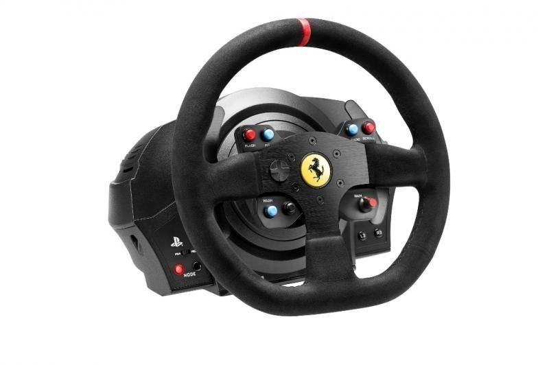 Руль и педали для Thrustmaster T300 Ferrari Integral RW Alcantara Edition, PC/PS3/PS4/PS5 RC_4160652 фото