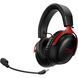 Гарнітура ігрова HyperX Cloud III, WL/USB-A/USB-C, чорно-червоний RC_77Z46AA фото 1