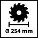 Циркулярна пила Einhell TC-TS 254 Eco New (4340505) RC_4340505 фото 8