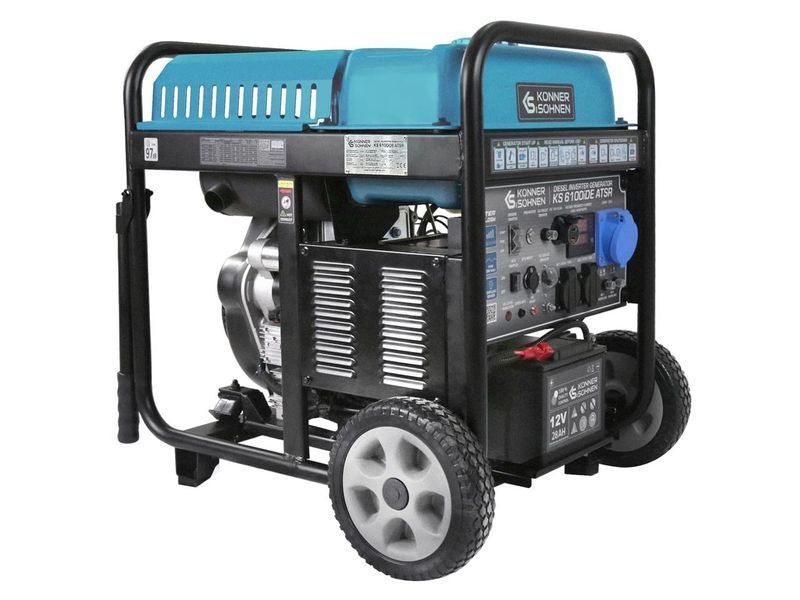 Дизельний інверторний генератор KS 6100iDЕ ATSR RC_KS6100IDEATSR фото