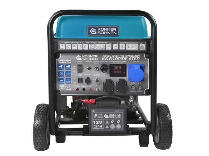 Дизельний інверторний генератор KS 6100iDЕ ATSR RC_KS6100IDEATSR фото
