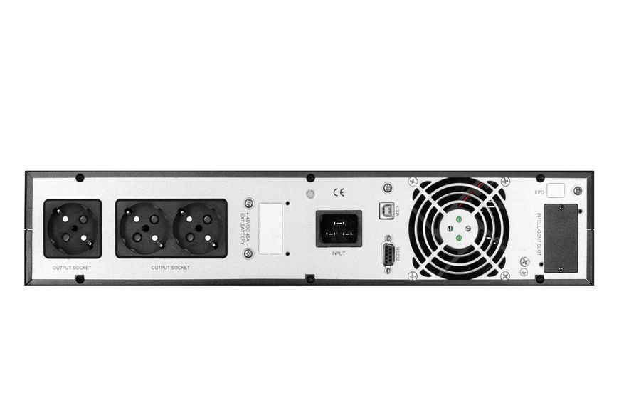 2E ИБП OD2000RT, 2000VA/1800W, RT2U, LCD, USB, 4xSchuko RC_2E-OD2000RT фото