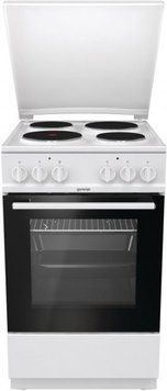 Плита Gorenje електрична, 68л, 50x60см, гриль, білий RC_GE5A21WH фото