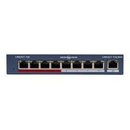 Коммутатор сетевой POE GV-018-AI-8+1PG LP_21934 фото