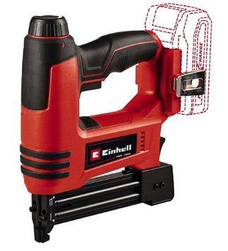 Степлер акумуляторний Einhell TE-CN 18 Li - Solo (без АКБ та зарядного пристрою) скоба+цвяхи HY_090113322 фото