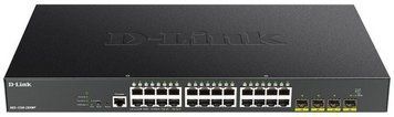 Комутатор D-Link DGS-1250-28XMP 24xGE PoE, 4xSFP+, 370W, WebSmart RC_DGS-1250-28XMP фото