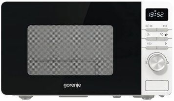 Gorenje Микроволновая печь, 20л, электр. управл., 800Вт, дисплей, белый RC_MO20A3W фото