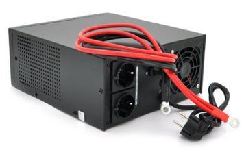 Інвертор BRAZZERS BRSW-LFP-1200-12 (1000Вт) під зовнішній АКБ 12V(LiFePo4/GEL/AGM) струм заряду 10/20A U_6813 фото