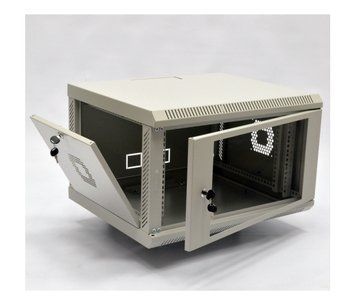 Шкаф Voltronic 6U, 600х500х373 мм (Ш*Г*В), акриловое стекло, серый U_16724 фото
