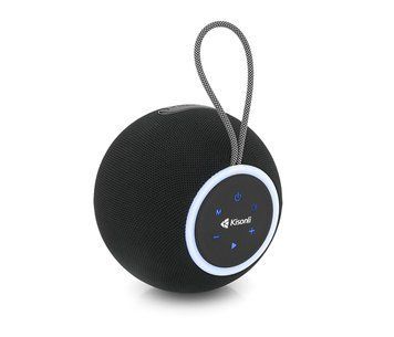 Колонки Kisonli K6 Bluetooth 5.3 + EDR, 30W, 4000mAh, USB//TF/BT/TWS/AUX/RGB/AUX, DC5V/1A, 195*195*173 mm U_36365 фото