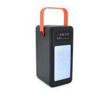 Повербанк 100000 mAh YM-647CX Input: 5V/2 1A Output: 5V /2 1A With 4 owner cable Black U_28194 фото