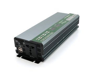 Инвертор напряжения Demuda DMDPSW-800W, 12V/220V, 800W с правильной синусоидой, 1 универсальная розетка, 2 U_29154 фото