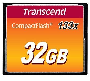 Карта памят Transcend 133x CompactFlash (Standard) [TS32GCF133] RC_TS32GCF133 фото