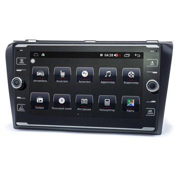 Штатная автомагнитола Prime-X 22-081/8K, 4+64, 4G для MAZDA 3 2004-2008 PX_2000000020419 фото