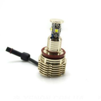 LED маркер Galaxy BMW E92,E93,E70 H8 білий 2*40w HIGH+ KL_1396 фото