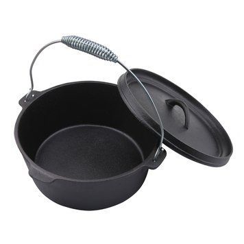 Казан голландская жаровня чугун 4л GRILLI 777771 GR_009012 фото