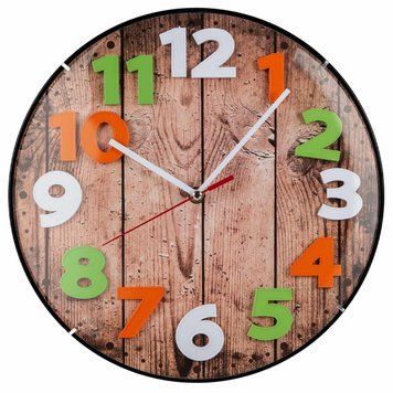 Годинник настінний Technoline WT7435 Wood Brown (WT7435) DS_DAS301308 фото
