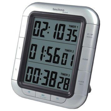 Таймер кухонний Technoline KT300 Magnetic Silver (KT300) DS_DAS301201 фото