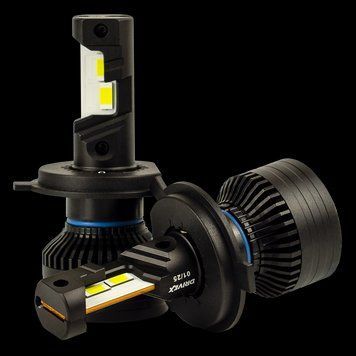 LED лампа головного света DriveX FE-03 H4 65W CAN 9-20V 6K кол., комплект 2 шт DR_DR-00002544 фото