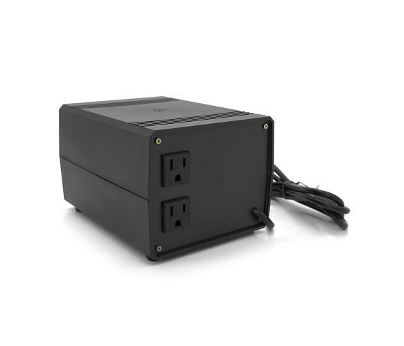 Перетворювач напруги MERLION PN-1700, Input 220 V/Output 110V, 1700W, трансформаторний, упаковка поліетилен U_32555 фото