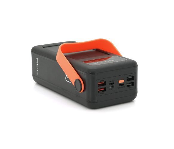 Повербанк ACL PW-19+Solar 50000mAh, Black/White, Box U_37659 фото
