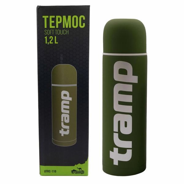 Термос TRAMP Soft Touch 1,2 л UTRC-110 хакі TM_UTRC-110-khaki фото
