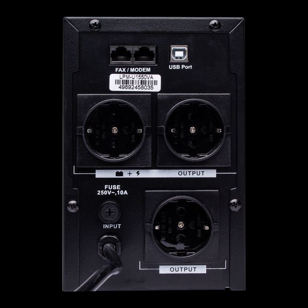 Лінійно-інтерактивне ДБЖ LPM-U1550VA (1085Вт) LP_4989 фото