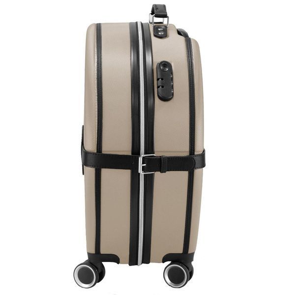 Валіза Semi Line 24" (M) Champagne/Black (T5674-3) DS_DAS302683 фото