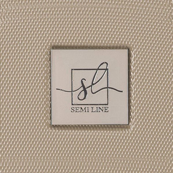 Валіза Semi Line 24" (M) Champagne/Black (T5674-3) DS_DAS302683 фото