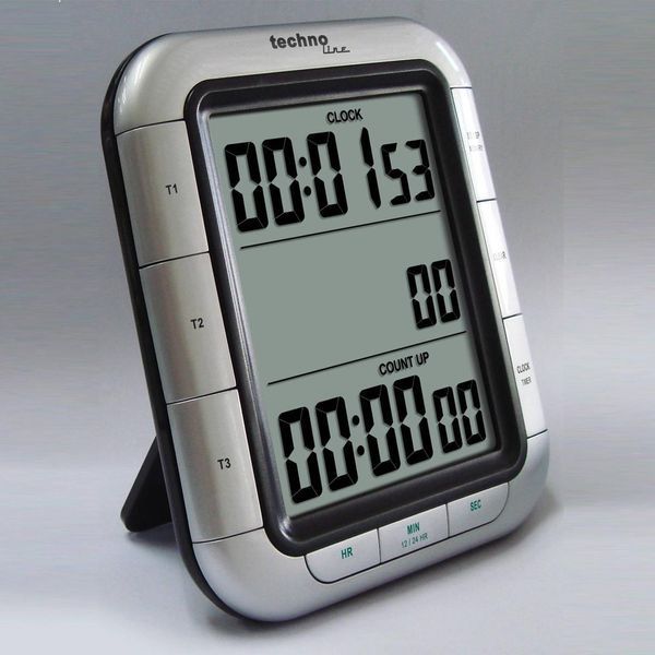 Таймер кухонний Technoline KT300 Magnetic Silver (KT300) DS_DAS301201 фото