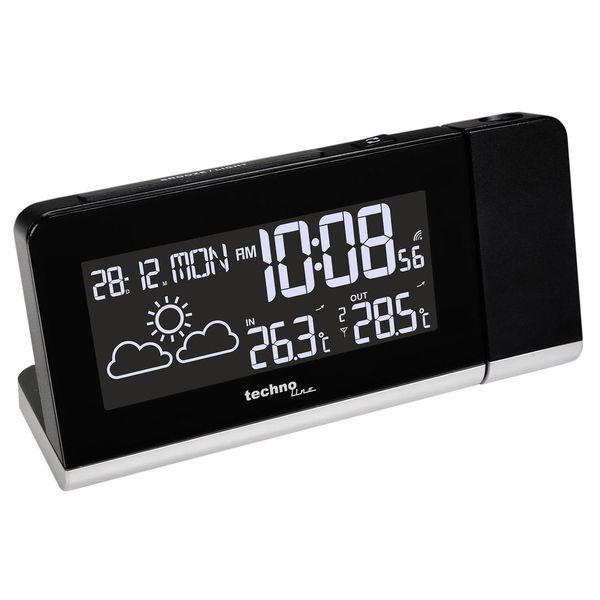 Годинник проекційний Technoline WT539 Black (WT539) (без акумулятора та зарядного пристрою) DS_DAS301813 фото