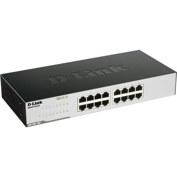 Комутатор D-Link GO-SW-16G 16xGE, Desktop, Некерований RC_GO-SW-16G фото